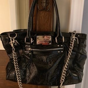 Dolce & Gabbana Black Patent Handbag